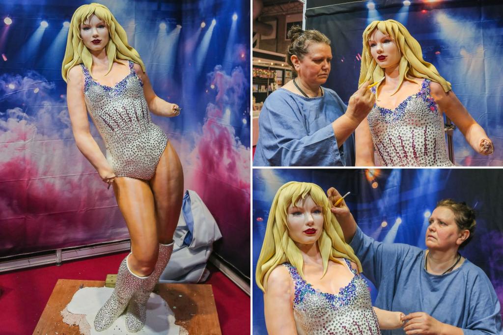 Life-size cake Taylor Swift has 'shaken' her hands in a terrible mishap